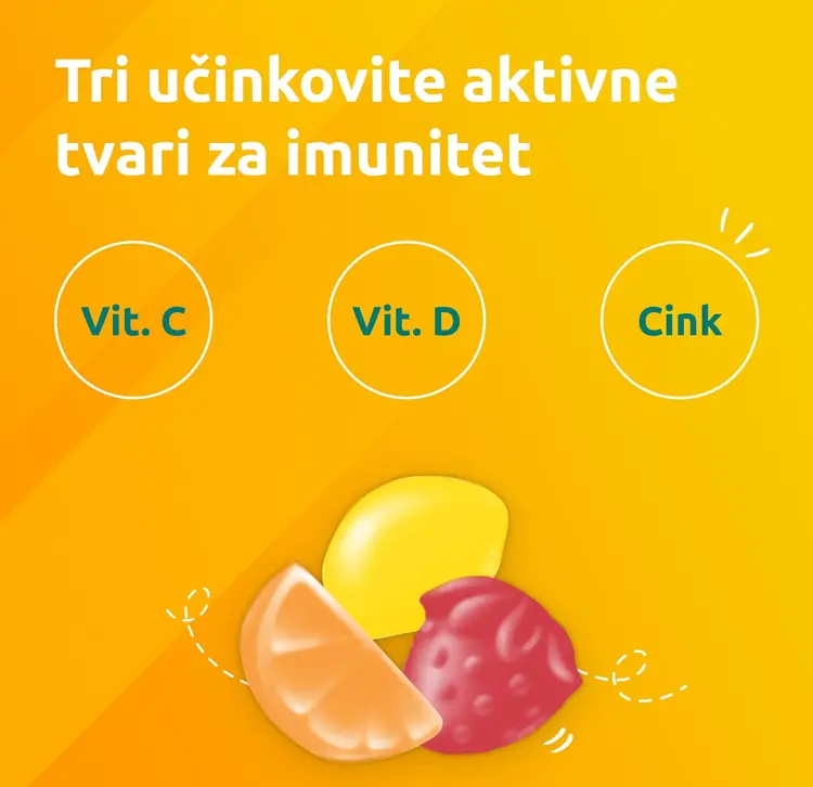 Supradyn Kids IMUNO Boost, 100 bombona