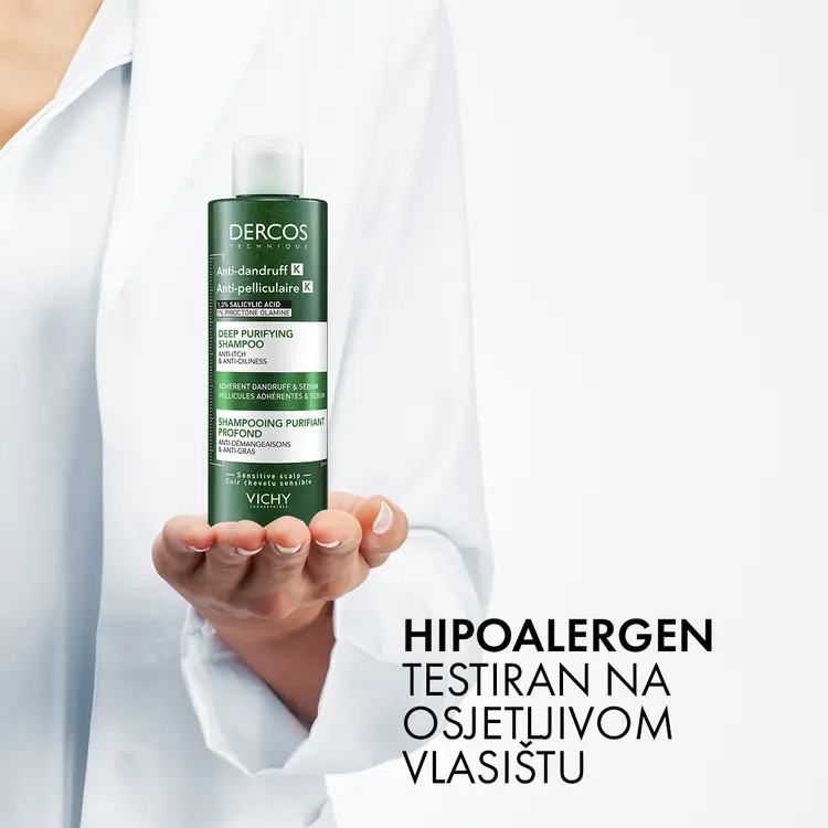 Vichy Dercos šampon protiv prijanjajuće prhuti i sebuma  250 ml