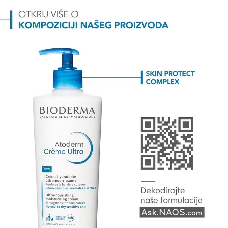 Bioderma Atoderm Crème Ultra 500 ml