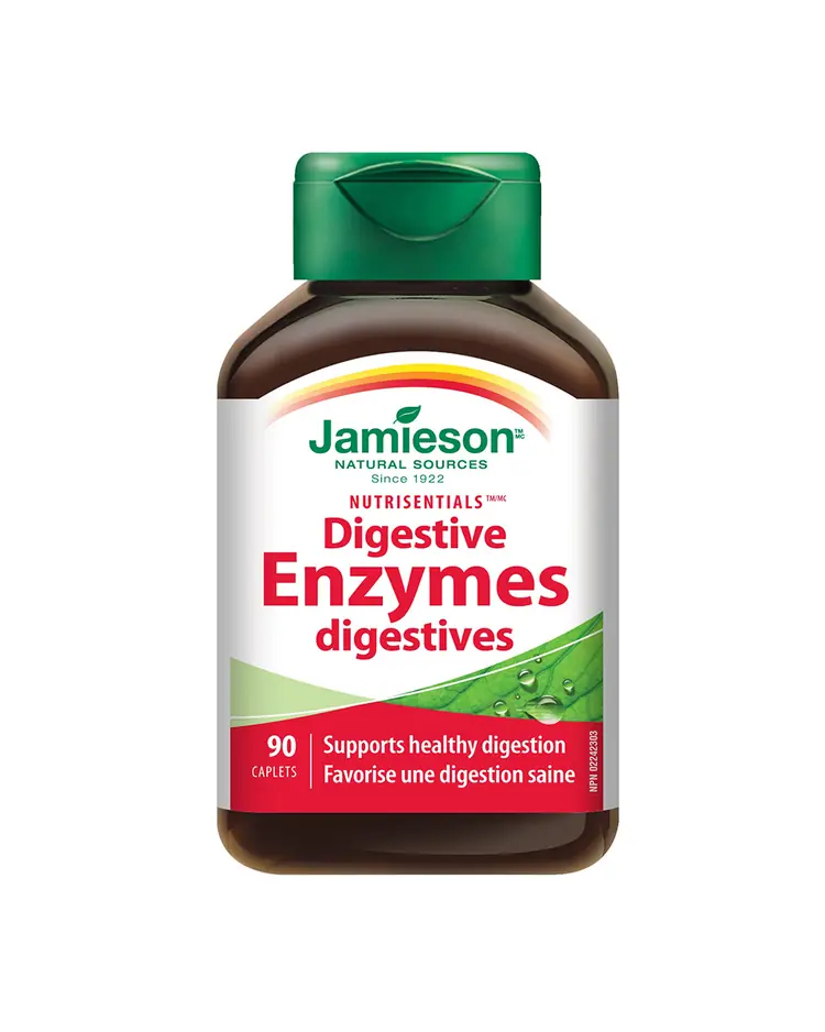 Jamieson Probavni enzimi - NutrisentialsTM tablete 90 tableta