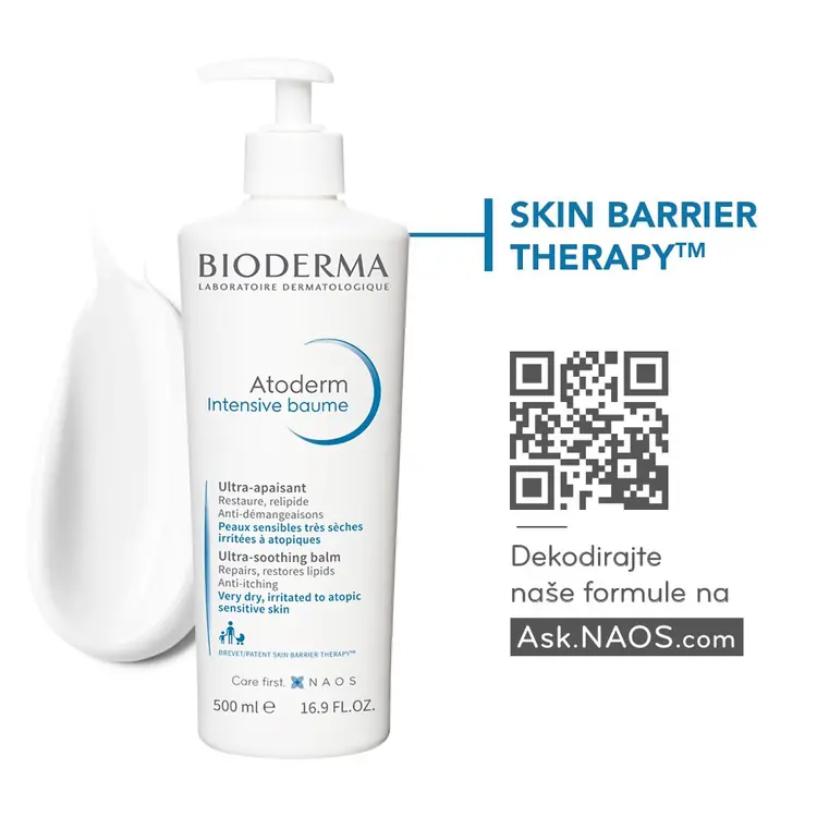 Bioderma Atoderm Intensive baume, 500 ml