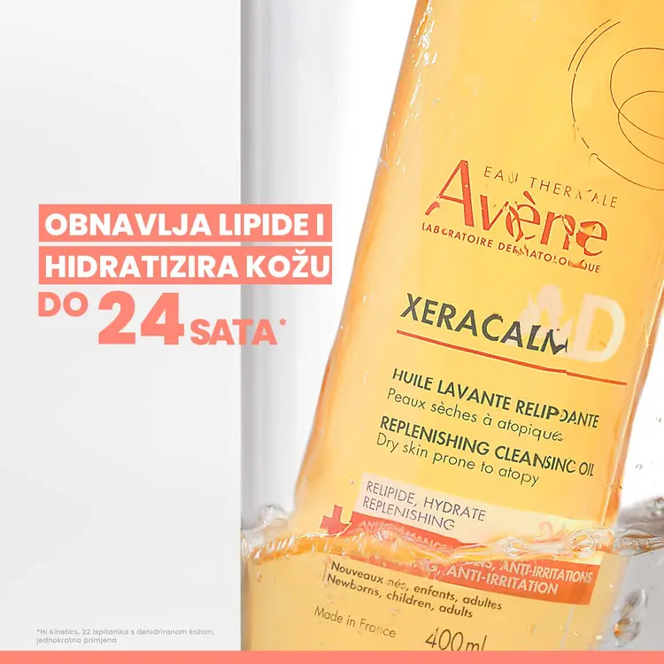 Avène XeraCalm A.D relipidirajuće ulje za čišćenje, 400 ml-02