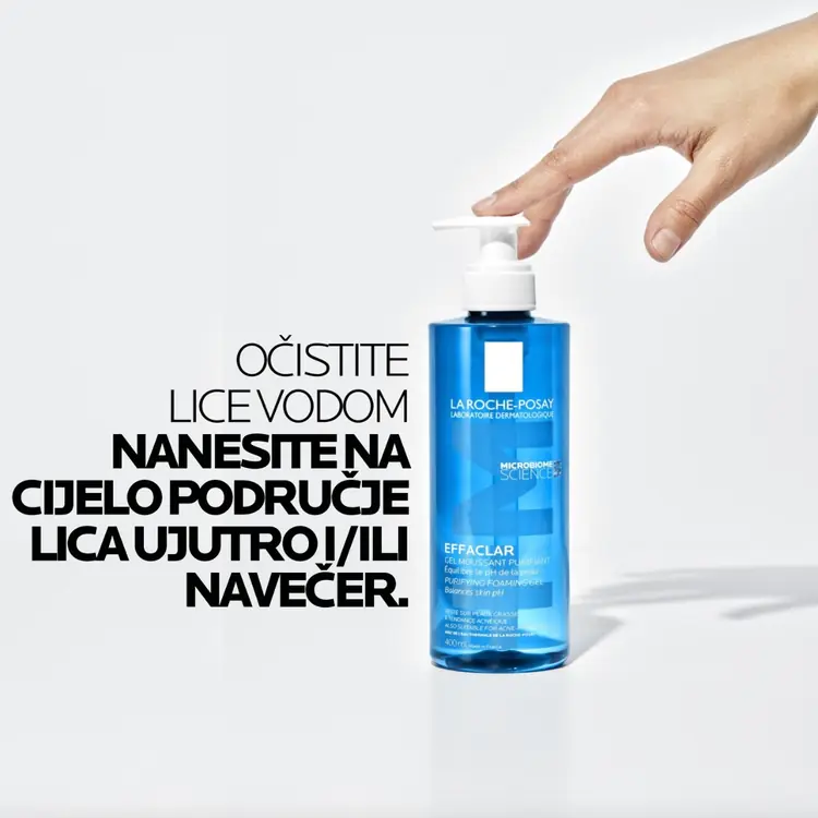 La Roche-Posay Effaclar gel za čišćenje lica, 400 ml