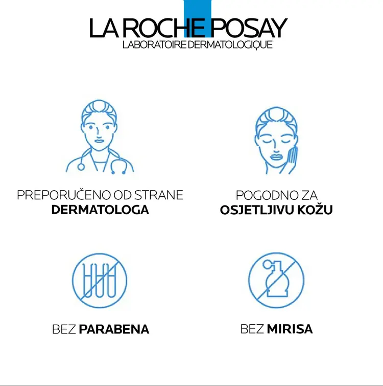 La Roche-Posay Lipikar Xerand krema za obnovu ruku, 50 ml