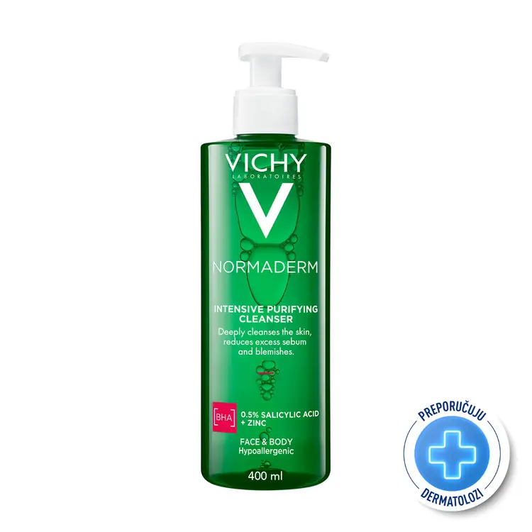 Vichy Normaderm Phytosolution Gel za dubinsko čišćenje 400 ml