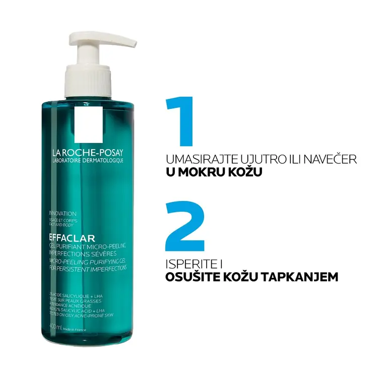 La Roche-Posay Effaclar  Effaclar Micro-peeling gel, 200 ml