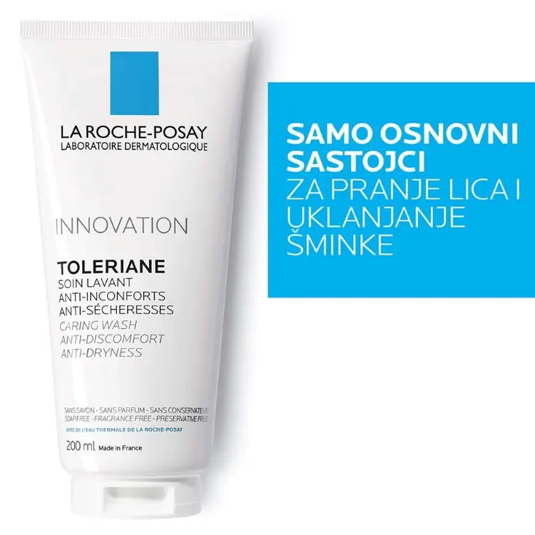 Toleriane njegujući gel za pranje lica, 200 ml