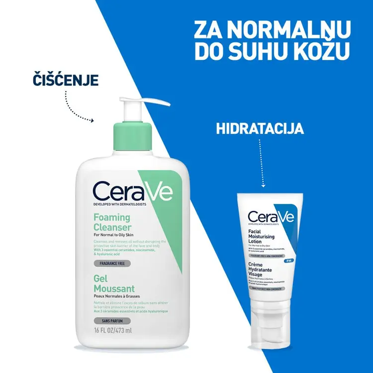 CeraVe hidratantna njega za lice od 52 ml sa pumpicom