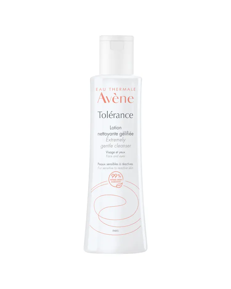 Eau Thermale Avène Tolerance Iznimno blagi losion za čišćenje, za lice i oči, kod osjetljive i reaktivne kože, 200 ml bočica