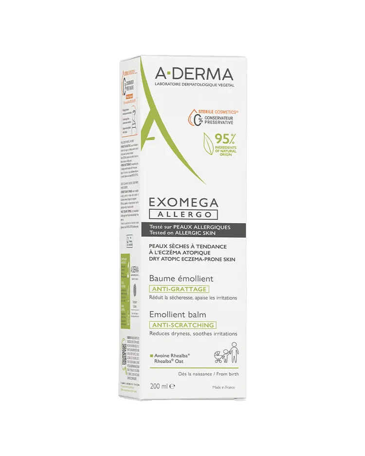 A-Derma Exomega Allergo emolijentni balzam, 200 ml