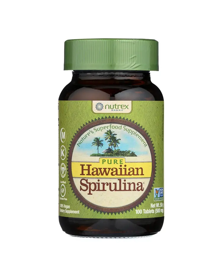 Havajska spirulina, 100 tableta