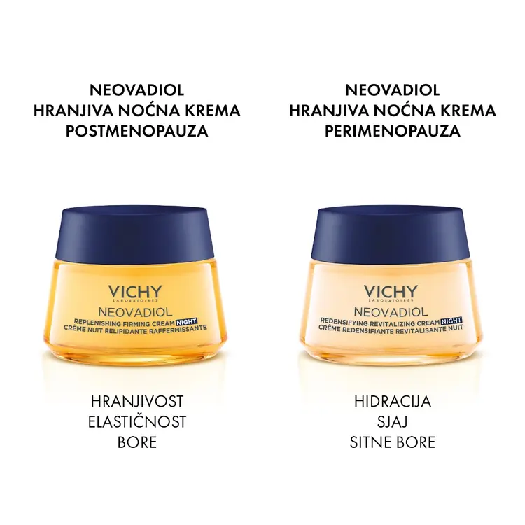 Vichy Neovadiol noćna njega za gustoću i obnovu kože u perimenopauzi 50 ml