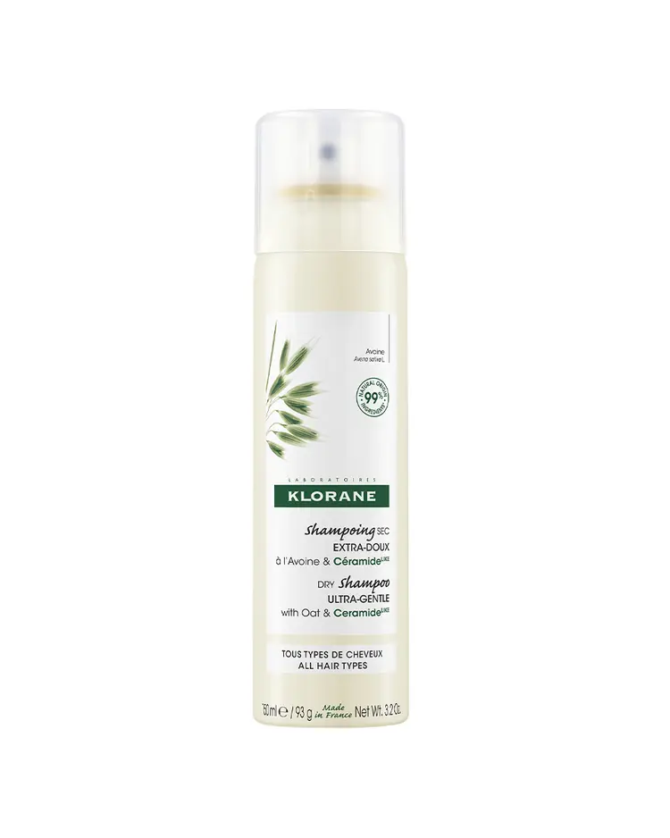 Klorane suhi šampon sa zobi i ceramidelike,150 ml