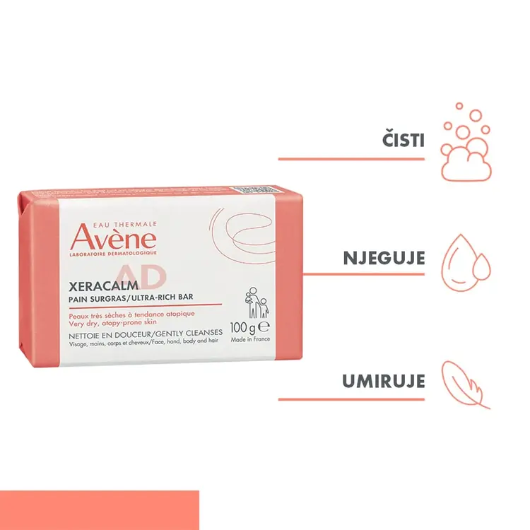 Eau Thermale Avène XeraCalm A.D Vrlo bogati sindet, 100 g