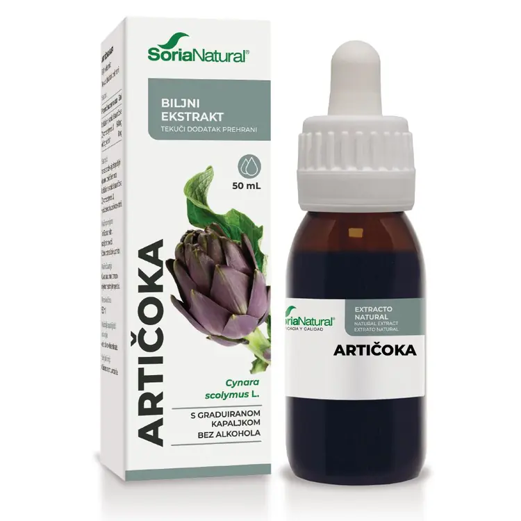 Soria Natural Artičoka ekstrakt 50 ml kapi