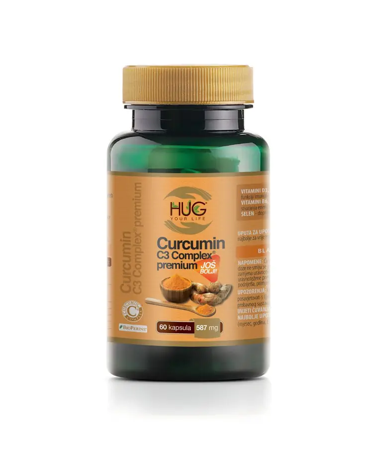 HUG Curcumin C3 Complex 60 kapsula