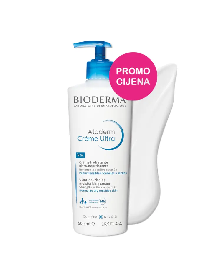 Bioderma Atoderm Crème Ultra, 500 ml PROMO