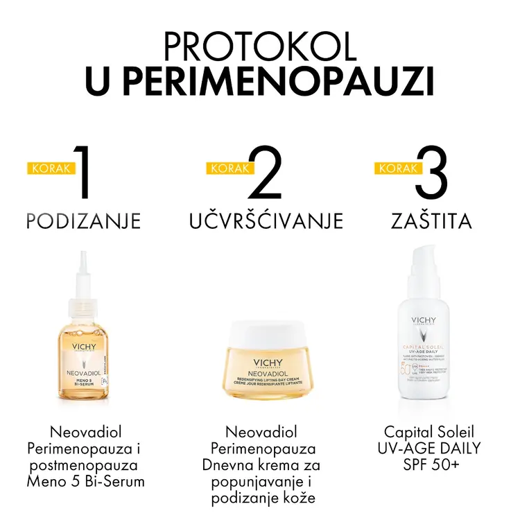 Vichy Neovadiol dnevna njega za gustoću i punoću kože u perimenopauzi, za suhu do vrlo suhu kožu 50 ml