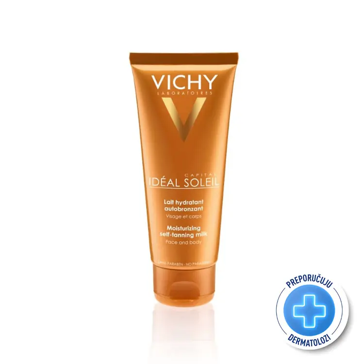 Vichy Capital Soleil hidratantno mlijeko za samotamnjenje 100 ml
