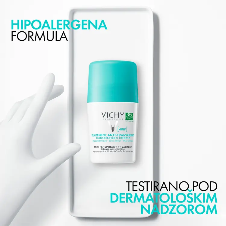 Vichy Dezodorans roll-on za regulaciju prekomjernog znojenja 50 ml