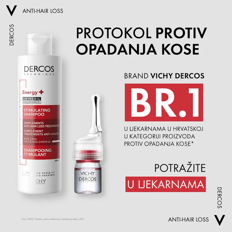 Vichy Dercos energetski šampon protiv ispadanja kose 400 ml