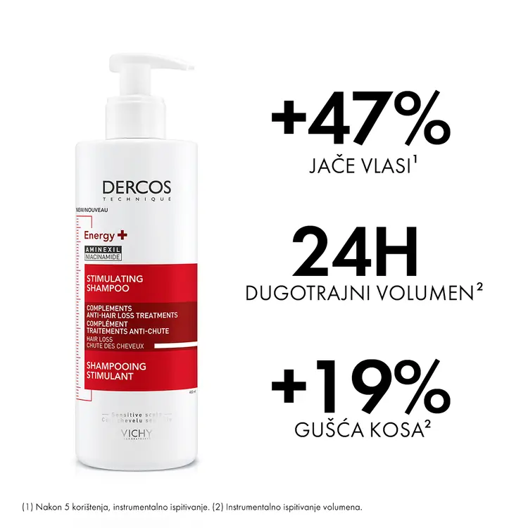 Vichy Dercos energetski šampon protiv ispadanja kose 400 ml