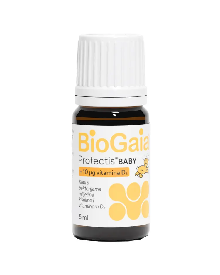 BioGaia Protctis Baby kapi s vitaminom D 5ml