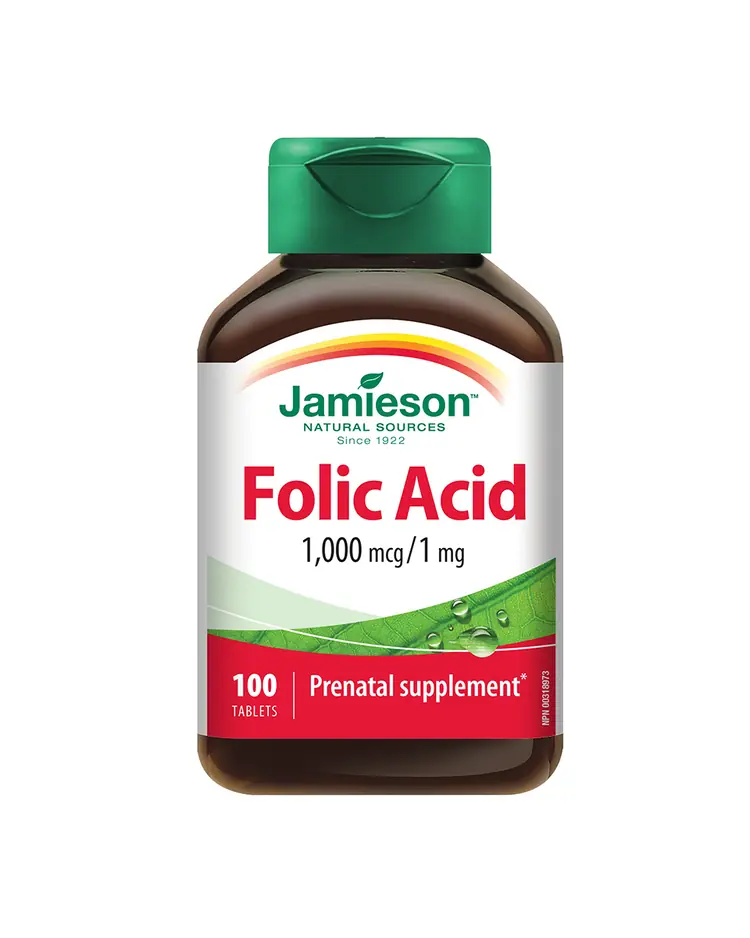 Jamieson Folna kiselina 1000 μg tablete  100 tableta