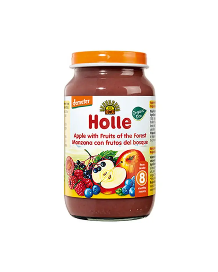 HOLLE Kašica od jabuke i šumskog voća