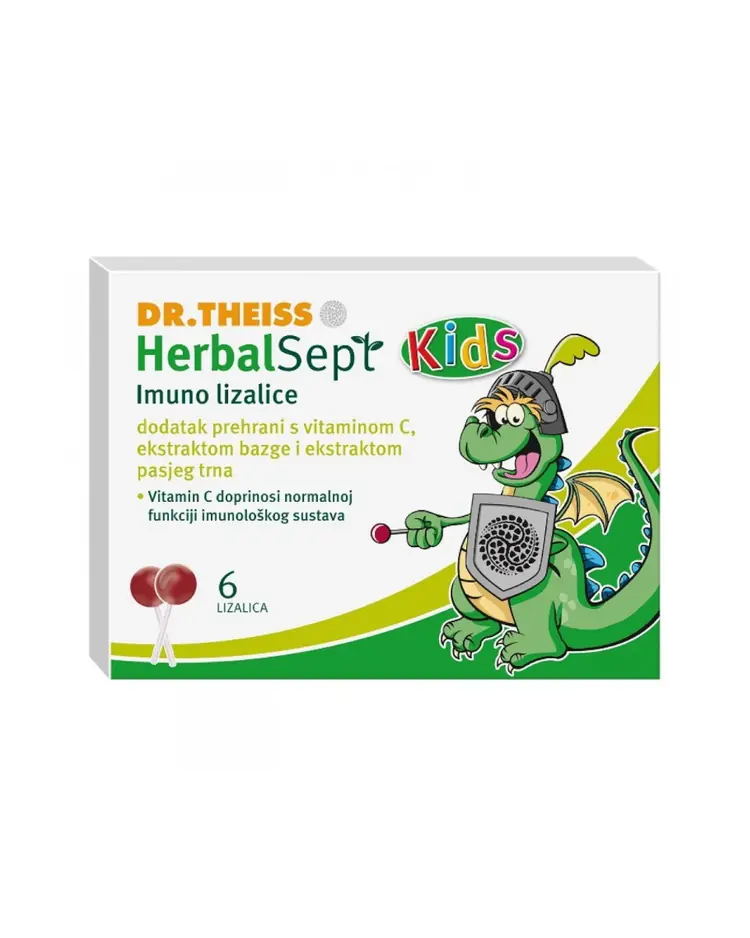 Herbalsept kids Imuno lizalice za imunitet