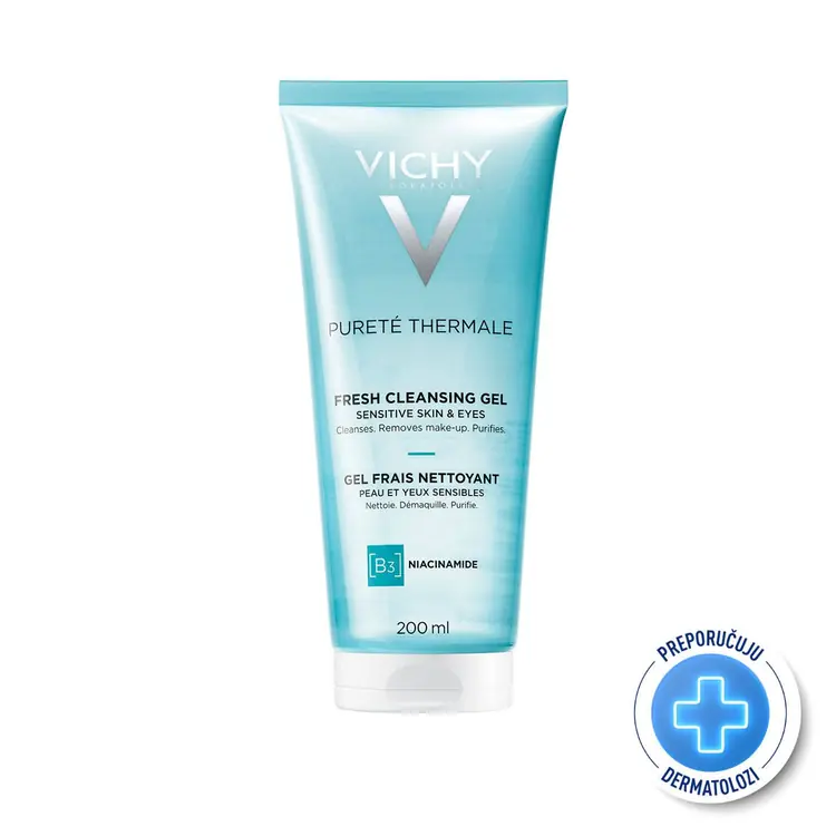 Vichy Purete Thermale svježi gel za čišćenje, 200 ml
