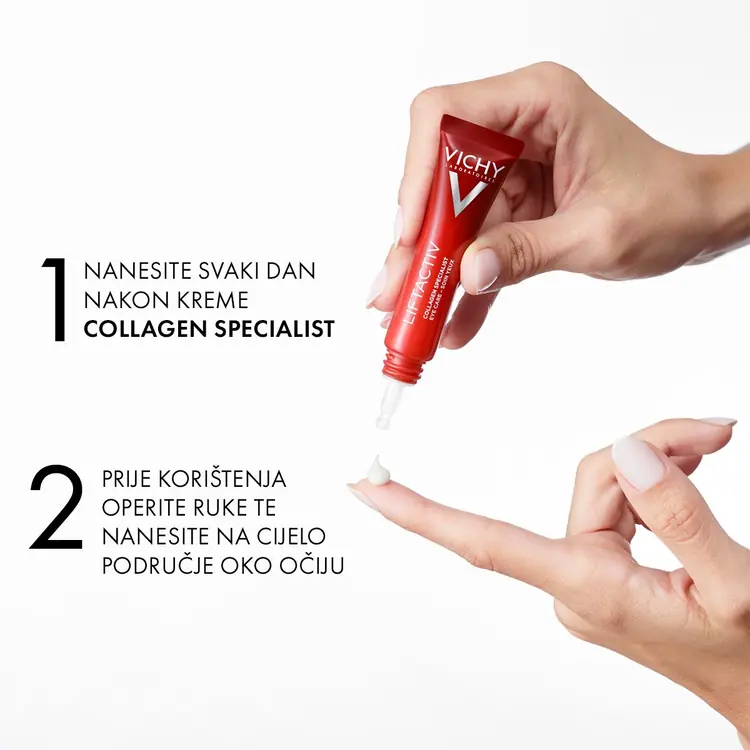 Vichy Liftactiv Collagen specialist njega za područje oko očiju, 15 ml