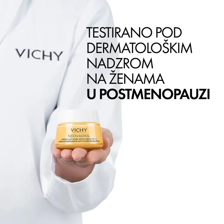 Vichy Neovadiol Dnevna njega za učvršćivanje kože i zaštitu od tamnih mrlja u postmenopauzi, SPF 50