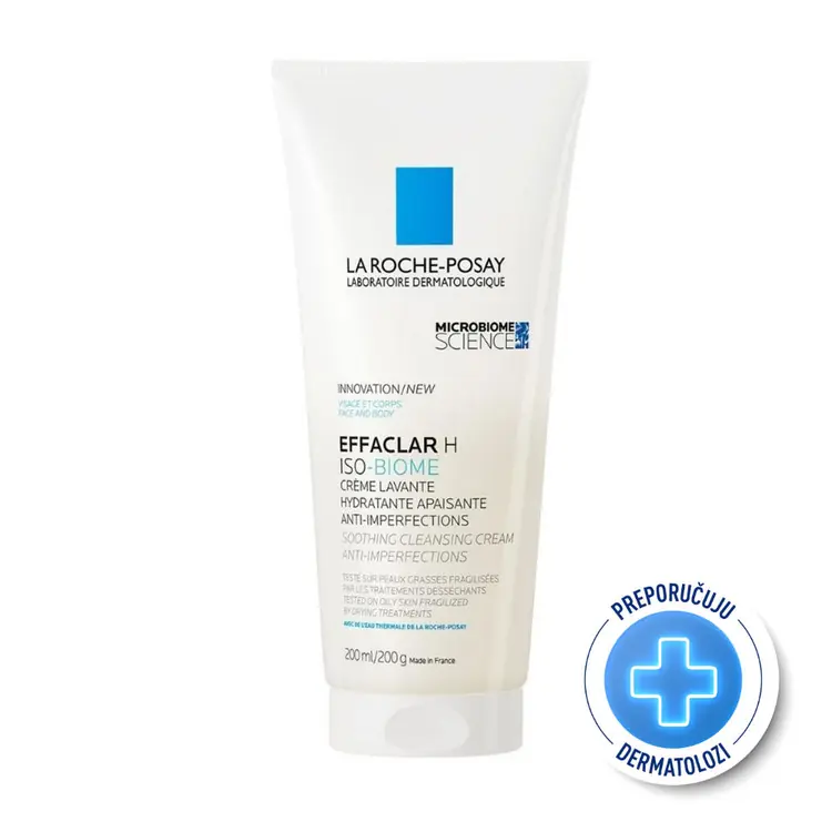La Roche-Posay Effaclar H krema za pranje lica 200 ml