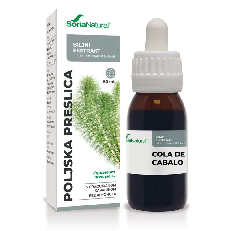 Soria Natural Preslica ekstrakt 50 ml kapi