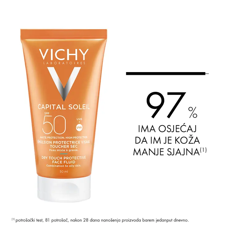 Vichy Capital Soleil Dry Touch Fluid za zaštitu od sunca SPF 50 50 ml