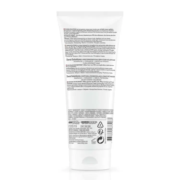 Vichy Decros Densi-Solutions balzam za tanku i slabu kosu 200 ml