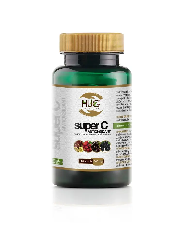 HUG Super C antioksidant 60 kapsula