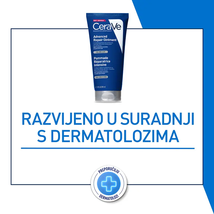 CeraVe Napredna obnavljajuća mast za obnovu suhe i grube kože, 50 ml