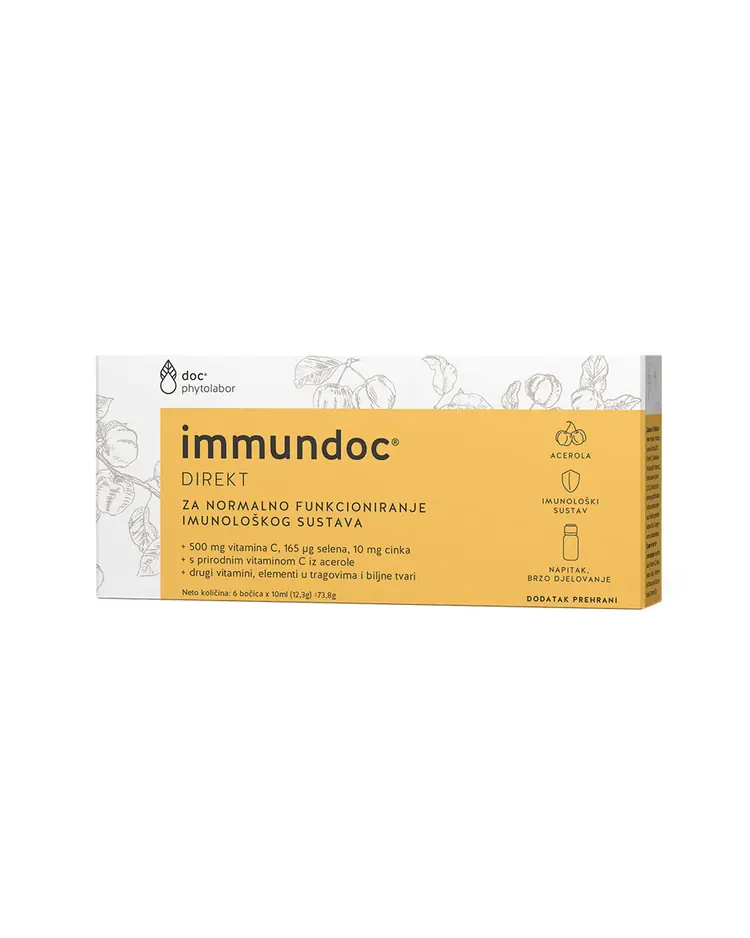 Immundoc Direkt 6 bočica za normalnu funkciju imunološkog sustava