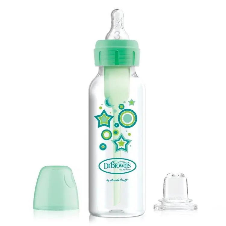 Dr. Brown's Options + Anti Colic to Sippy bočica, 250 ml, usko grlo, ZELENA