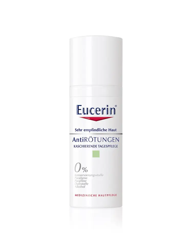 Eucerin AntiREDNESS dnevna krema protiv crvenila sa zelenim pigmentom SPF 25 50 ml