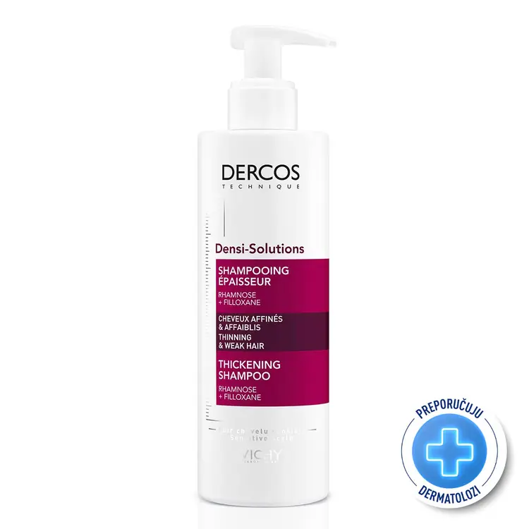 Vichy Decros Densi-Solutions šampon za tanku i slabu kosu 250 ml