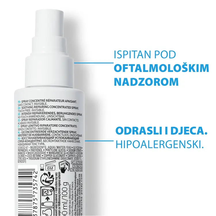 La Roche-Posay Cicaplast B5 sprej, 100 ml