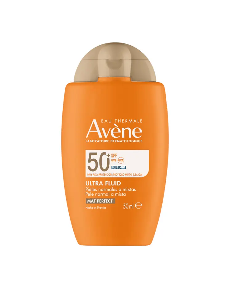 Eau Thermale Avène Vrlo visoka zaštita Ultra fluid tonirani SPF50+, 50 ml