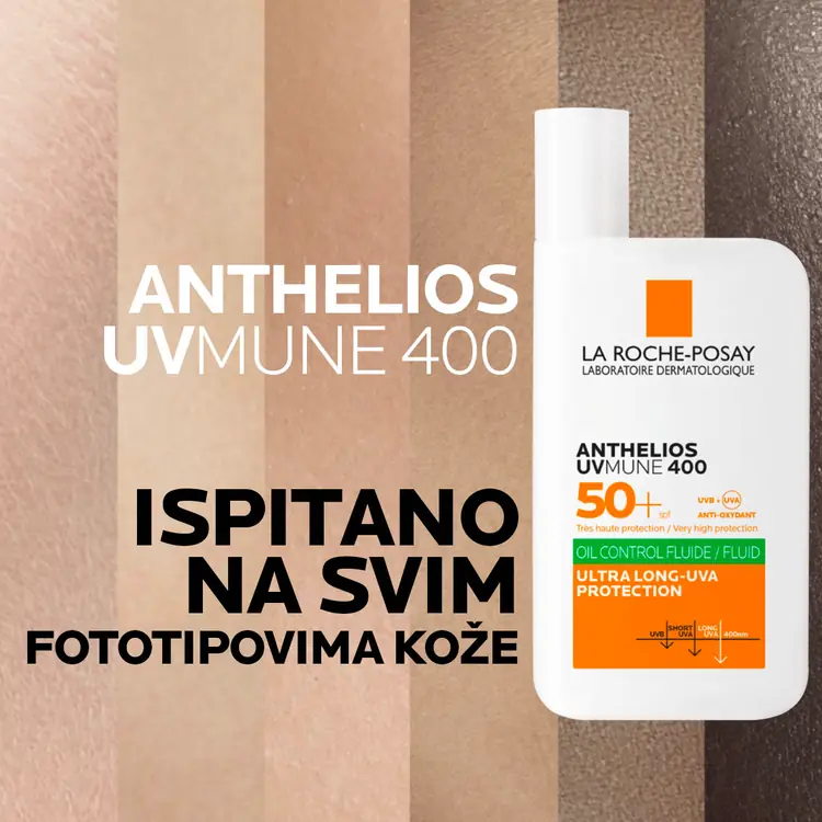 La Roche-Posay Anthelios UV-MUNE 400 Oil control fluid SPF50+ 50 ml