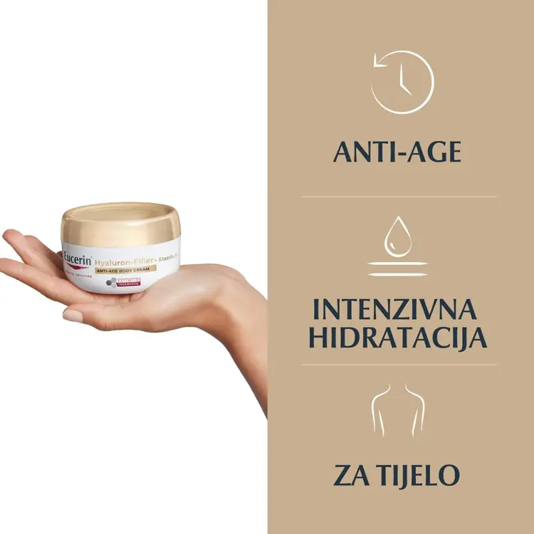 Eucerin Hyaluron-Filler + Elasticity Anti-Age krema za tijelo 200 ml