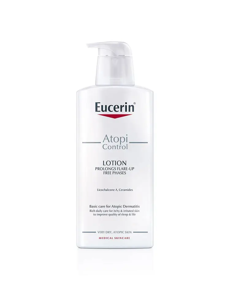Eucerin AtopiControl losion za tijelo, dnevna njega za atopijski dermatits, 250 ml