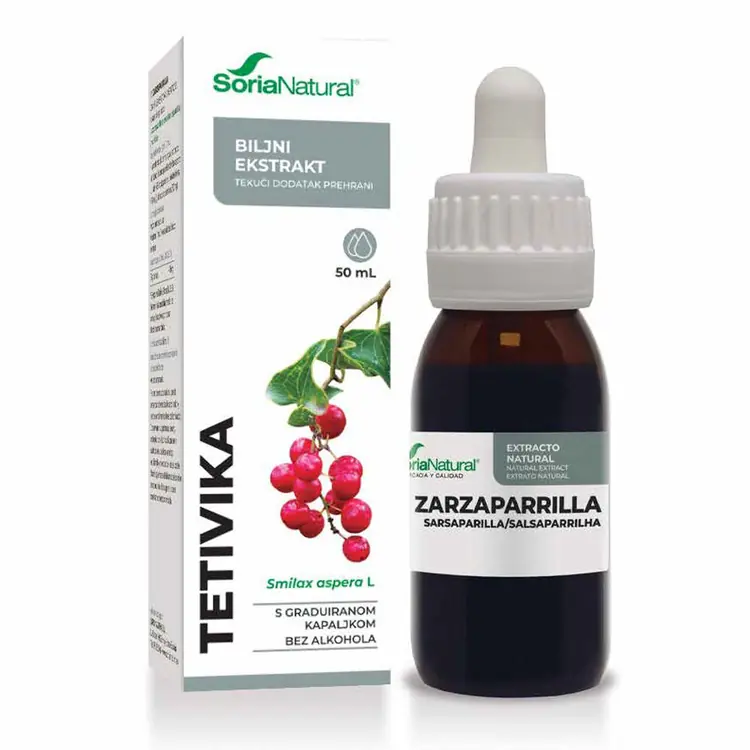 Soria Natural Tetivika ekstrakt 50 ml kapi