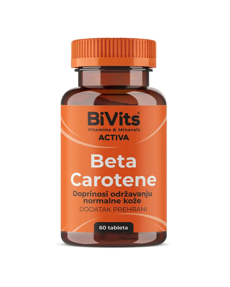 BiVits Activa Beta Carotene, 60 tableta